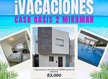Casa · 3 Recámaras · 2 Estacionamientos · Casa - Miramar