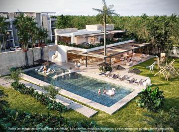 Departamento · 90m² · 3 Recámaras · 2 Estacionamientos · Departamento en Venta en Playa del Carmen 3 Habitaciones con Juegos, Infantiles, Cancha Padle