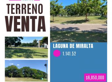 Terreno / Lote · 1142m² · Terreno - Fraccionamiento Residencial Lagunas de Miralta
