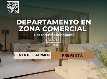 Departamento · 65m² · 1 Recámara · 2 Estacionamientos · Venta de Departamento en Playa del Carmen 1 Habitacion