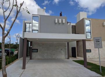Casa · 128m² · 3 Recámaras · 2 Estacionamientos · Casa en Venta Al Norte de Mérida, Conkal.