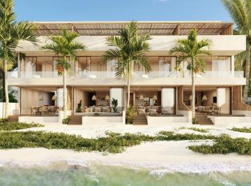 Casa · 100m² · 3 Recámaras · 2 Estacionamientos · Casa Tipo Villa Frente Al Mar de Telchac, Yucatán