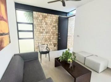 Casa en condominio de 2 habitaciones, Mérida · Renta Townhouse Amueblado de 2 Habs en Montebello Fte City Center