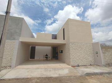 Casa · 280m² · 4 Recámaras · 2 Estacionamientos · ? Casa en Venta de 1 Piso en San Antonio Hool, Dzitya?