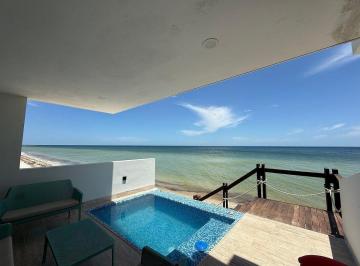 Villa · 300m² · 3 Recámaras · 2 Estacionamientos · Villas Frente Al Mar en Telchac Puerto