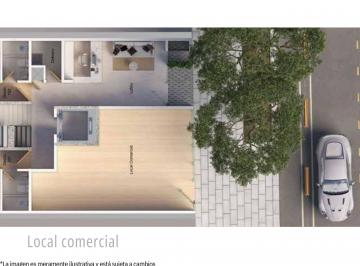 Local comercial , Cuauhtémoc · Exclusivo Local Comercial de 42 m² P. B. en Preventa en Colonia Roma Sur Cdmx