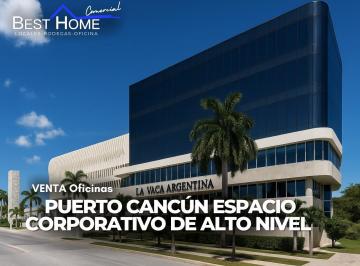 Oficina · 167m² · 4 Estacionamientos · Oficina de 167 m² en Venta en Puerto Cancún Corporativo de Alto Nivel