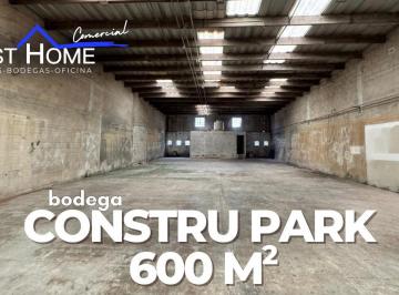 Bodega comercial · 600m² · 2 Estacionamientos · Bodega de 600 m² en Renta en Constru Park, Puerto Morelos