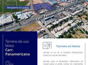 Terreno industrial , Juárez · Terreno Mixto en Venta, Cerca Al Aeropuerto en Ciudad Juárez, Chihuahua