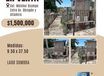 Terreno / Lote · Terreno en Col. Melchor Ocampo, Tampico, Tamaulipas