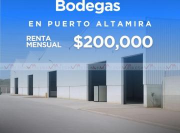 Nave industrial · 2500m² · Nave Industrial en Renta en Altamira