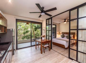 Departamento de 1 habitación, Tulum · Loft en Venta en La Veleta, Tulum | Botanic Condos