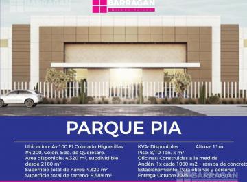 Nave industrial · 4320m² · Nave Industrial de 4,320 m² en Zona Aeropuerto