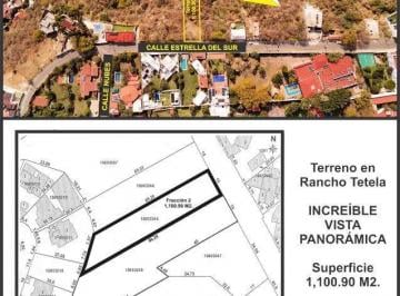 Terreno / Lote · 1100m² · Venta Terreno en Rancho Tetela
