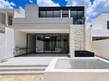 Casa de 3 habitaciones, Mérida · Casa en Venta Cholul Merida Morera 3 Recamaras Cochera y Terraza Techada