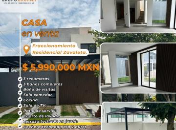 Casa de 3 habitaciones, Puebla · Casa en Residencial Ex - Hacienda de Zavaleta, Puebla - Venta de Propiedad
