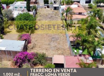 Terreno / Lote · 1002m² · Terreno en Venta en Loma Verde