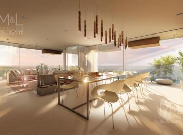 Departamento · 440m² · 4 Recámaras · 3 Estacionamientos · Departamento en Venta en Cancún, Alba Puerto Cancún. Penthouse en Marina Residencial