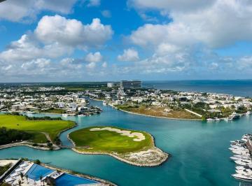 Departamento · 289m² · 3 Recámaras · 2 Estacionamientos · Departamento 357 m² 3 Recámaras Frente a Canales en Renta. Marea Puerto Cancún