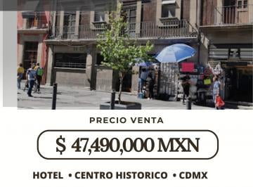 Edificio Venta de 40 habitaciones · Hotel en Venta - Una Joya en El Corazón de México