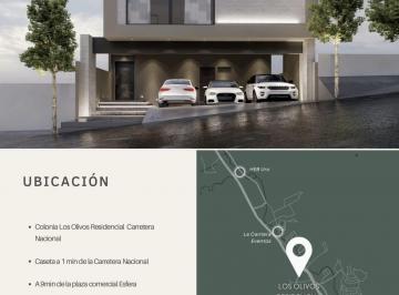 Casa · 344m² · 4 Recámaras · 3 Estacionamientos · Casa - Fraccionamiento Los Olivos Residencial