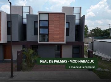 Casa de 4 habitaciones, Villahermosa · Casa en Venta en Real de Palmas Mod Habacuc F - 1082