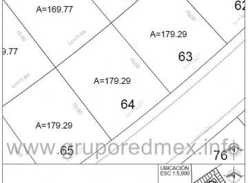 Terreno / Lote , Querétaro · Lote 64 en Venta La Vista Residencial, Condominio Magdala, Queretaro