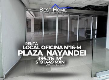 Oficina · 395m² · 2 Estacionamientos · Local Oficina de 395 m² en Renta Primer Piso en Plaza Nayandei, Cancún