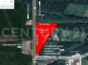Terreno / Lote · 14128m² · Terreno Comercial en Venta en Valladolid, Yucatán
