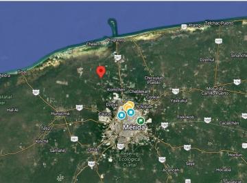 Terreno / Lote · 1m² · 10 Estacionamientos · Terreno de Inversion en Venta con 6,956 m², Kikteil, Merida, Yucatan