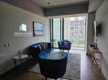 Departamento de 1 habitación, Miguel Hidalgo · Renta Departamento Amueblado en Be Grand Polanco, en Piso Bajo