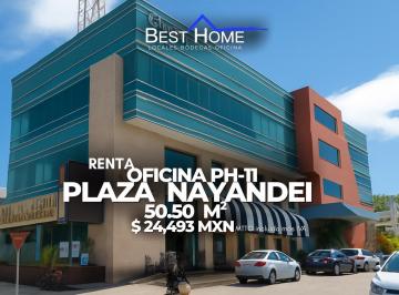 Oficina · 50m² · Se Renta Oficina Ph - 11 De50.50 m² Plaza Nayandei, Cancún