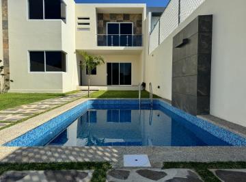 Casa de 4 habitaciones, Emiliano Zapata · Preciosa Casa Moderna Al Sur de Cuernavaca, Fraccion Burgos Bugambilias 4 Rec, 3 Baños, Alberca