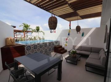 Departamento · 104m² · 2 Recámaras · 1 Estacionamiento · Penthouse Amueblado en Tulum