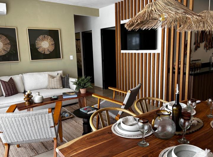 Departamento 3 Recámaras, 2 Baños, Residencial, Playa del Carmen