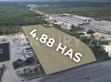 Terreno / Lote · 48870m² · Terreno Industrial en Venta Sobre Carretera Mérida - Cancún en Kanasín, Yucatán