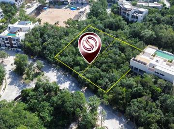 Terreno / Lote , Tulum · Lote Residencial con Centro Holistico, en Venta, Aldea Zama, Tulum