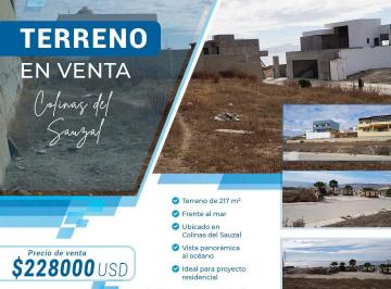 Terreno / Lote , Ensenada · Terreno en Venta | Frente Al Mar | Colinas del Sauzal, Ensenada