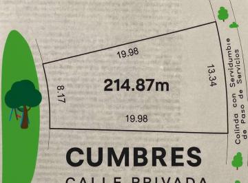 Terreno / Lote , Xalapa · 214 m en Cumbres, en Cluster con Caseta, con Una Gran Area Verde