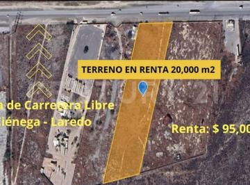 Terreno / Lote · 20000m² · Terreno en Renta en Cienega de Flores, Nuevo Leon