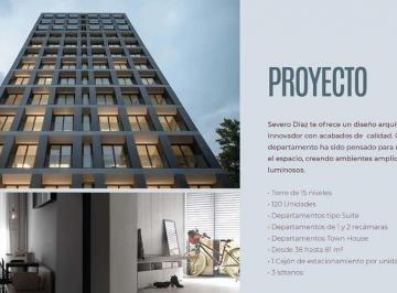 Departamento · 38m² · 1 Estacionamiento · Vive Donde La Ciudad Vibra y La Tranquilidad Te Abraza – Veq Severo Díaz