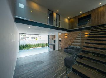 Casa en condominio de 3 habitaciones, San Andrés Cholula · Casa en Venta con Estilo Industrial y Acabados de Lujo en Lomas de Angelópolis II