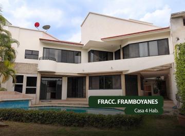 Casa de 4 habitaciones, Villahermosa · Casa en Renta en Fracc Framboyanes F - 1085