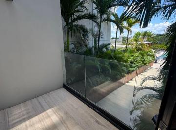 Departamento de 2 habitaciones, Mérida · Depto Amueblado en Torre Townsquare – Terraza Única con Vista a Piscina