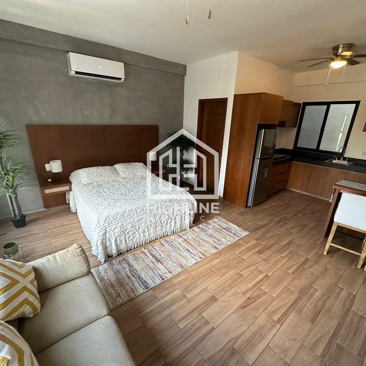 Departamento en Venta en Playa del Carmen de 1 Habitación con Balcón