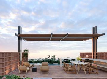 Departamento · 40m² · 1 Recámara · 1 Estacionamiento · Departamento en Venta en Playa del Carmen 1 Habitación con Piscina, Jacuzzi en La Azotea, Solarium