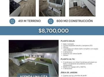 Casa · 600m² · 4 Recámaras · 2 Estacionamientos · Casa en Venta en Col. Loma del Gallo, Ciudad Madero, Tamaulipas
