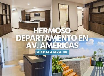 Departamento de 1 habitación, Guadalajara · Bonito Depa en Madison Lofts Av Americas y Colomos
