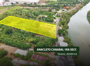 Terreno / Lote , Villahermosa · Terreno en Venta en Carr Principal a Anacleto Canabal 1ra Secc 45 F - 1081