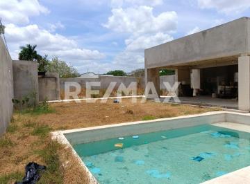 Terreno / Lote · 61m² · Cholul, Yucatán:terreno en Venta 1000 m² con Bardas, Terraza Techada y Alberca - (4)